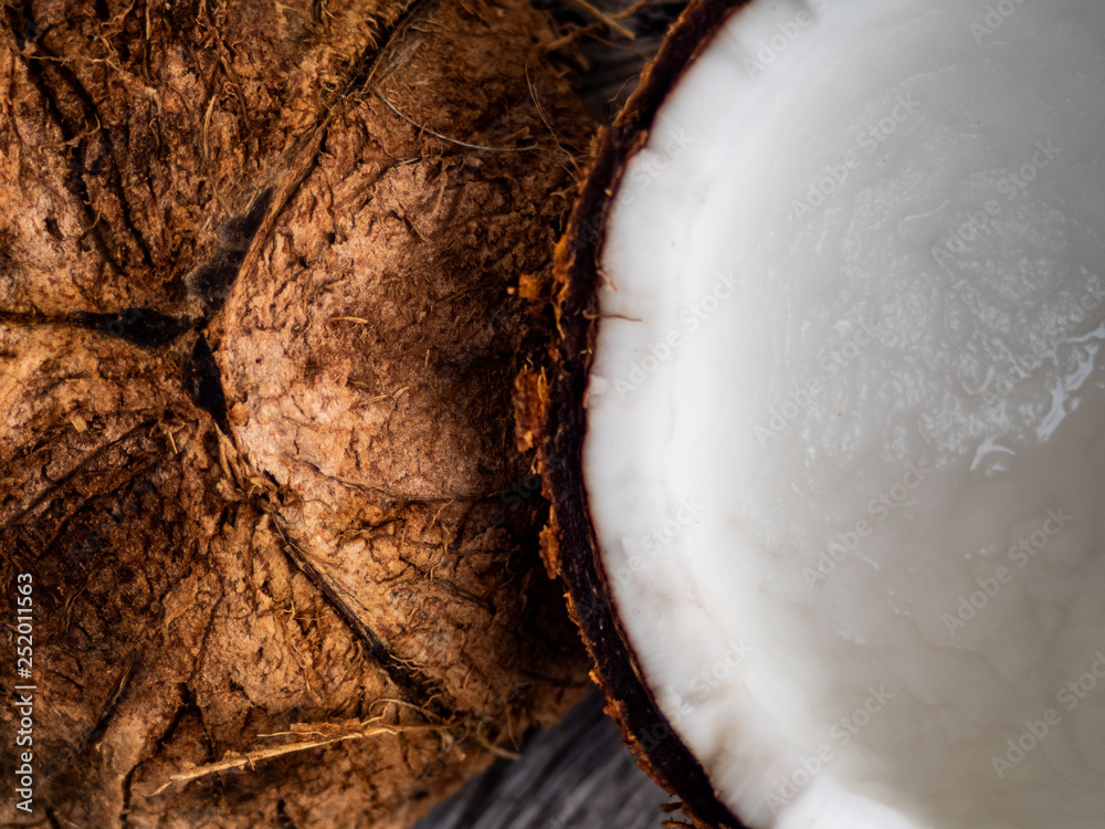 Open Coconut Shell Photo Stock Coconut and coconut shell how to open them by Eito knife ...