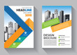 © witono26 - Business abstract vector template. Brochure design, cover modern layout, annual report, poster, flyer in A4 with colorful triangles, geometric shapes for tech, science, market with light background