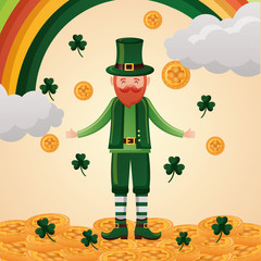 Wall Mural - happy st patricks day