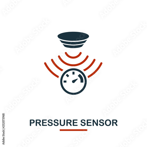 Pressure Sensor Icon From Sensors Icons Collection Creative Two Colors Design Symbol Pressure Sensor Icon Web Design Apps Software Usage Ui And Ux Stock Vector Adobe Stock