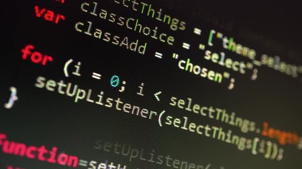 Wall Mural - digital html code