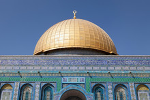 Israel, Jerusalem, Dome Of The Rock, Golden Cupola