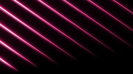 Poster - energy rays flow. neon stream. dymanic texture concept. striped abstract graphic background. 3d illu