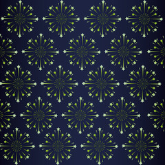 Sticker - set sunburst pattern background