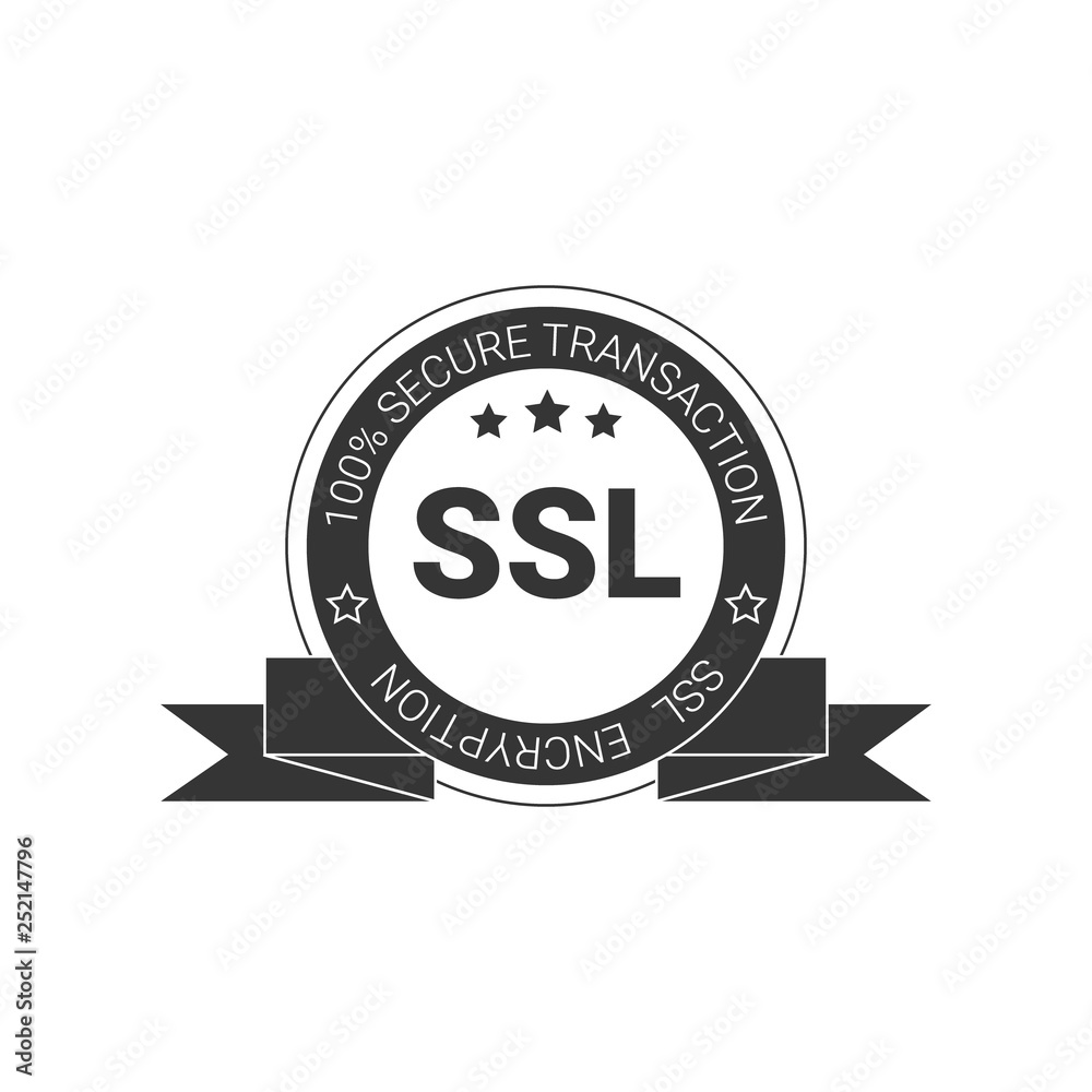 Encrypt Ribbon SSL Certified/certificate 100% secure transaction with encryption ...
