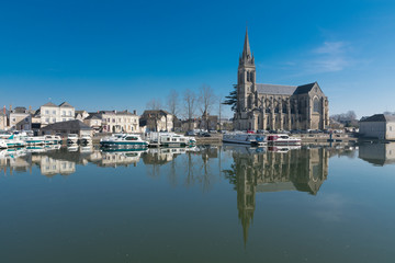 Wall Mural - Sablé sur sarthe