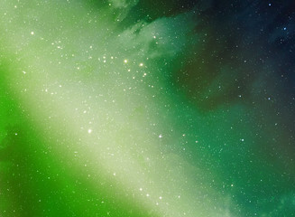Wall Mural - holi abstract space background