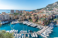 City Of Monaco From Sky