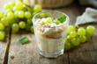 © marysckin - White grape trifle dessert or tiramisu