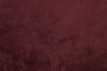 Wall Mural - red grungy canvas background or texture