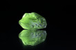 Gem quality olivine crystals called peridot from Lanzarote Canary islands