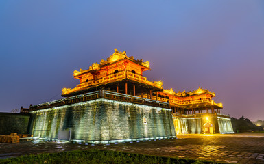 Sticker - Meridian Gate to the Imperial City in Hue, Vietnam