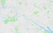 Berlin, Germany downtown street map