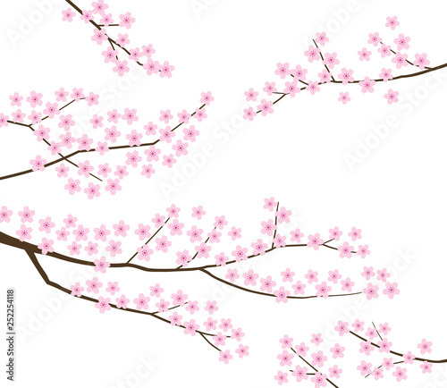 桜の木 背景素材 Stock Vector Adobe Stock 桜の木 背景素材 Stock Vector Adobe Stock