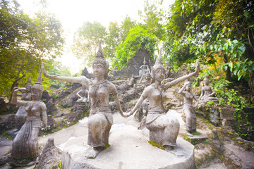 Tanim magic Buddha garden, Koh Samui island