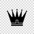 Crown Icon in trendy flat style isolated on white background. Royal symbol for your web site design, logo, app, UI. Vector illustration