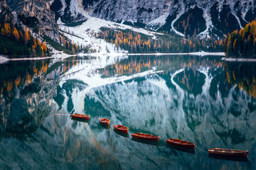  Braies lake