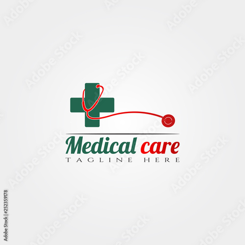 Medical Care Icon Template Creative Vector Logo Design