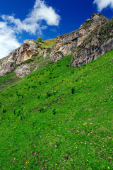 Wall Mural - Hochgebirge im Nationalpark Prokletije im Dreiländereck Montenegro-Kosovo-Albanien 