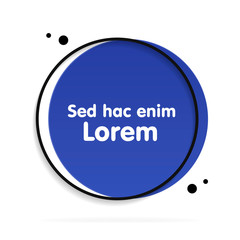 Fototapete - Quote text bubble. Commas, note, message and comment.