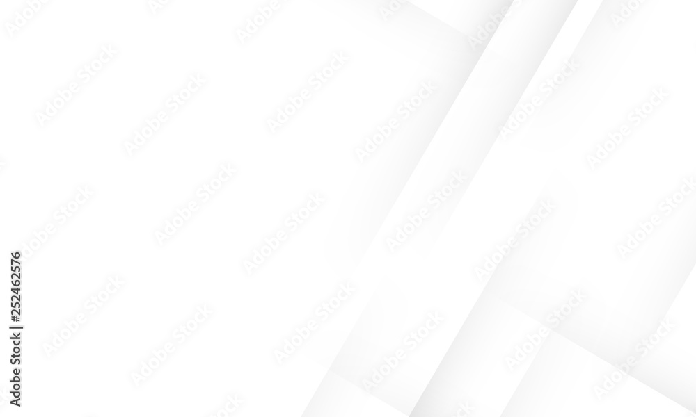 Minimal geometric white light background abstract design. vector EPS10 ...
