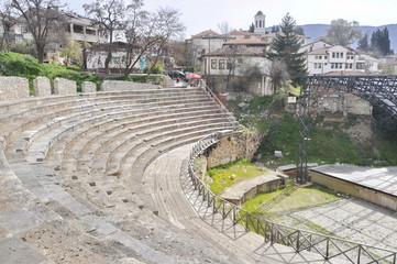 Wall Mural - Amphitheater in Ohrid, Macedonia