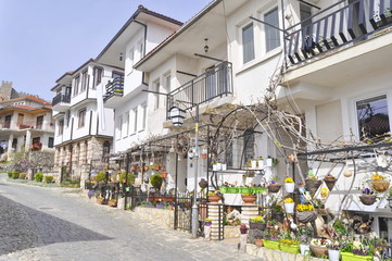 Wall Mural - Street in Ohrid, Macedonia