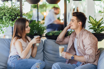 Two in  the cafe