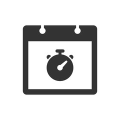 Sticker - Schedule plan icon