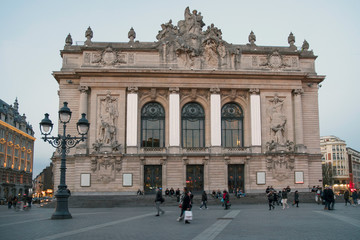 Wall Mural - Opera: Historic building in the centre of Lille, France