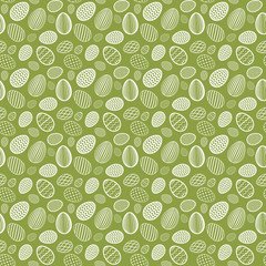 Wall Mural - easter egg seamless pattern. pastel color, holiday eggs texture. simple abstract decorative template