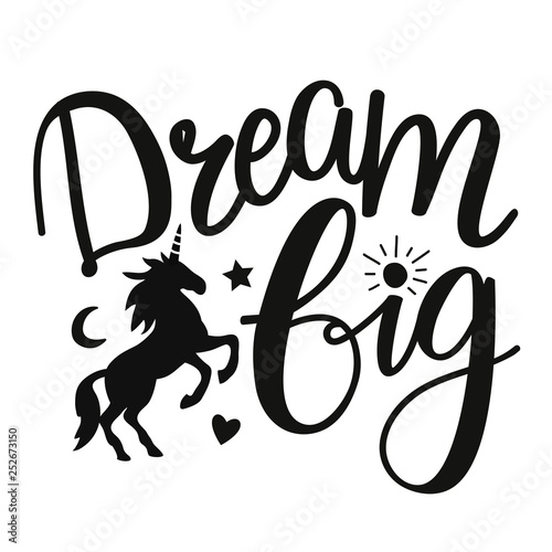 Free Free 136 Dream Big – Unicorn Head Svg SVG PNG EPS DXF File