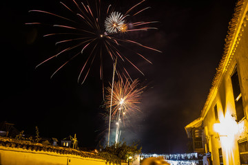 Festival de las luces, Villa de Leyva Diciembre 2018