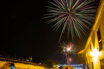 Festival de las luces, Villa de Leyva Diciembre 2018