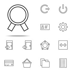 Poster - bestseller icon. Web icons universal set for web and mobile