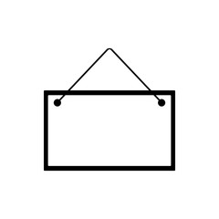 Poster - signboard, billboard icon. Element of advertising billboard icon. Premium quality graphic design icon. Signs and symbols collection icon for websites, web design