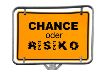 Sticker - Chance oder Risiko