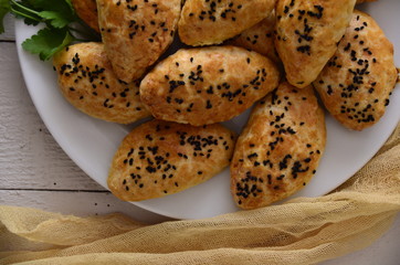 cookies on white plate