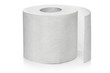 © Yeti Studio - New roll of white toilet paper, isolated on white background