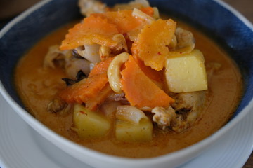 Poster - Massaman curry with chicken