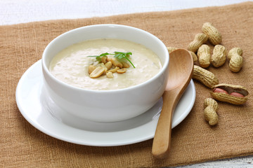 Wall Mural - southern peanut soup, american cuisine