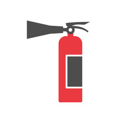 Poster - Car fire extinguisher icon on background for graphic and web design. Simple vector sign. Internet concept symbol for website button or mobile app.