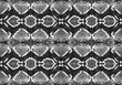 © innakos - Snake skin pattern texture repeating seamless monochrome black and white. Vector. Texture snake. Fashionable print. Fashion and stylish background