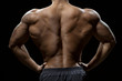 © Nestor - Perfect physique. Cropped shot of a muscular back of a toned male model
