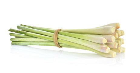 Lemon grass isolated on white background