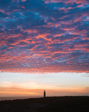 Fototapeta Sypialnia - rosa wolken mit leuchtturm kangaroo island 