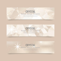 Wall Mural - crystal textured background collection