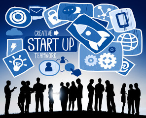 Poster - startup business