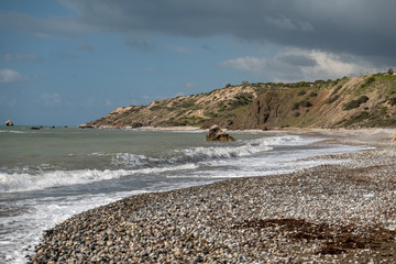 Wall Mural - Rocky beach view