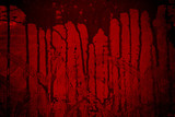 bloody metal wall  in the dark